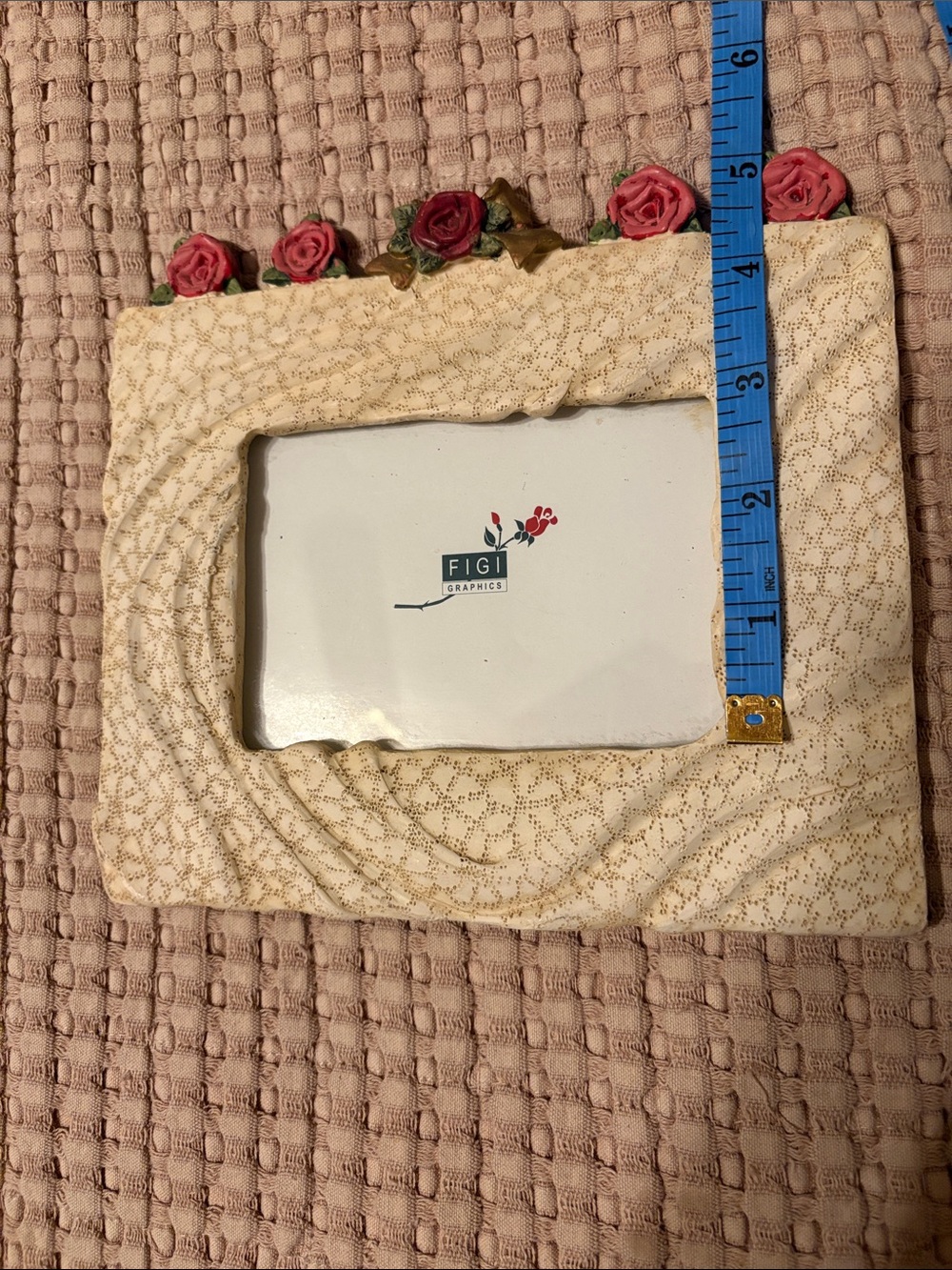 Vintage Victorian Roses Photo Frame. - Picture 6 of 6